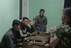 Jaga Keamanan, Babinsa 405-13 Dempo Selatan dan Warga Terus Ciptakan Komunikasi