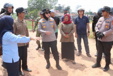 Atensi Karhutla, Kapolres Ogan Ilir Pimpin Langsung Patroli di Wilayah Kecamatan Pemulutan