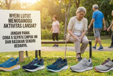 Lansia Sering Nyeri Lutut Saat Beraktivitas? Ini 5 Sepatu Empuk Terbaik yang Bisa Membuat Lutut Tetap Nyaman