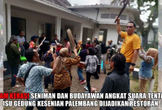 Kecam Keras! Seniman dan Budayawan Angkat Suara Tentang Isu Gedung Kesenian Palembang Dijadikan Restoran