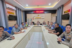 Polres Lahat Ikuti Zoom Meeting Kesiapan Operasi Keselamatan dan Pekat Polda Sumsel, Ini Titik Fokusnya