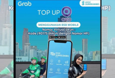 Warga OKU Timur, Top Up OVo Dan Isi Pulsa Makin Gampang Gunakan Aplikasi BSB Mobile