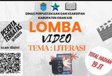 Ikuti Lomba Video dengan Tema Literasi di Ogan Ilir, Rebut Hadia Total Rp 19 Juta, Cek Syarat dan Ketentuannya