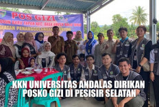 KKN Unand Gandeng Pemerintah Kecamatan Wujudkan Posko Gizi, Tekan Kasus Stunting di Nagari Dusun Baru Tapan, P