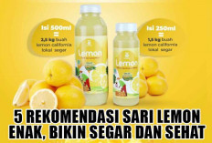 Wajib Punya! 5 Rekomendasi Sari Lemon Enak, Bikin Segar dan Sehat