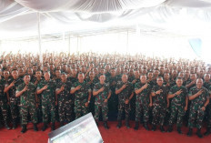 Kunker ke Yon TP Ksatria Serasan Sekate, Ini Instruksikan Pangdam II Sriwijaya ke Prajurit