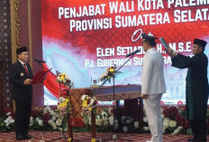 Cheka Virgowansyah Dilantik Sebagai Pj Walikota Palembang, Ini Program Kerjanya