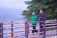 Beginilah Momen Olahraga Pangdam II Sriwijaya di OKU Selatan