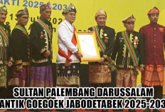 Lantik Goegoek Jabodetabek Kesultanan Palembang Darussalam, ini Misi Khusus SMB IV Fauwaz Diradja