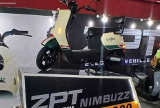 ZPT Nimbuzz, Motor Listrik Murah di PEVS 2024, Harga di Bawah Rp3 Juta