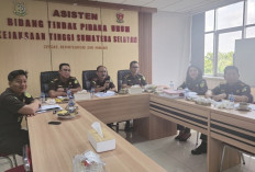 Wakajati Sumsel Pimpin Ekspose Penyelesaian Perkara, Dengan Cara Apa?