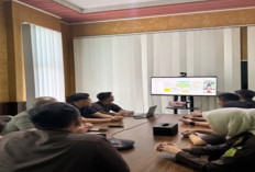 Kepala SUB Seksi Intelijen Kejari Banyuasim Ikuti Zoom Meeting, Terkait Apa?