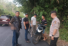 Aksi Balap Liar di Jalan Lanang Kuaso Payaraman Ogan Ilir Dibubarkan Polisi, Sejumlah Sepeda Motor Diamankan