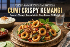 Rahasia Sahur Praktis ala Restoran: Cumi Crispy Kemangi Renyah, Wangi, Tanpa Micin, Siap Dalam 30 Menit
