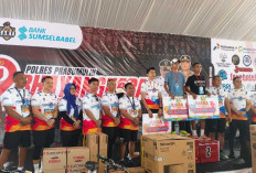 Bhayangkara Fun Run, Diramaikan 924 Pelari Sinergi Humanis, Satukan Polri-Masyarakat Prabumulih