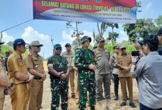 TMMD ke-124 Kodim OKU Resmi Dibuka, Pejabat Korem Gapo Ini Ikut Hadir
