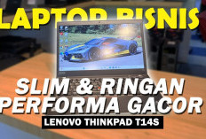Tak Hanya Ikonik, Lenovo ThinkPad T14s Jadi Laptop Andal Pilihan Pekerja Modern Berkat Performa Kencang
