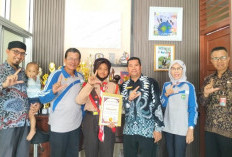 MASYA ALLAH! Regina Pashya Satu-satunya Wakil SMPN 1 Lahat Selatan Ikuti Jambore Nasional di Cibubur Jakarta
