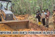 Buktikan Sinergi dengan Pemda, Sampoerna Agro Perbaiki 6,7 Kilometer Jalan Desa di OKI, ini Penampakannya!