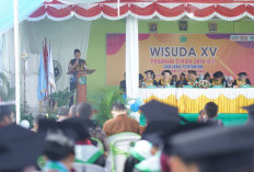 63 Mahasiswa STIPER  Belitang Resmi Menyandang Gelar Sarjana Pertanian, Ini Harapan Bupati OKU Timur