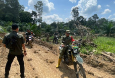 Ini Lokasi Dandim Lahat Tinjau Pembukaan Akses Jalan Lingkar Desa Program TMMD ke-128