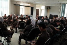 Pimpin Rapat Internalisasi Bidang Intelijen, Apa Penyampaian Asintel Kejati Sumsel