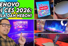 Amazing Banget! Lenovo CES 2026 Pamer Laptop Layar Melebar dan Spek Dewa dalam Body Tipis