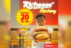 Promo Terbaru Richeese Factory Khusus Burger untuk Weekend Terbaikmu, Dapat Fire Burger Cuma Bayar Rp20.000an