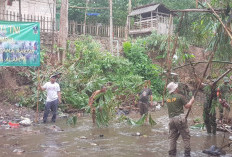 Antisipasi Banjir, Kodim 0421/LS Gelar Karya Bhakti Normalisasi Sungai Raja
