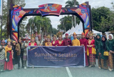 Tim Kesenian Sumsel Ramaikan Babel Ethnic Carnival, Kostum Menarik Bangun Potensi Budaya Lokal