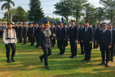 Upacara Hari Bhayangkara ke-80, Polres Ogan Ilir Teguhkan Komitmen Pengabdian untuk Masyarakat