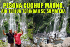 Cuma 220 Km dari Kota Palembang, Temukan Cughup Maung, Air Terjun Terindah Se-Sumatera