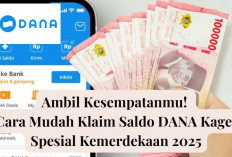 Ambil Kesempatanmu! Cara Mudah Klaim Saldo DANA Kaget Spesial Kemerdekaan 2025