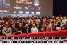 Adu Akting Bareng Anwar Faudy, Pj Gubernur Sumsel Sukses Bikin Sultan Palembang Speechless