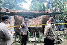 Satu Unit Rumah Warga di Rantau Panjang Ogan Ilir Hangus Terbakar, Ini Kondisinya