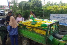 Polres Ogan Ilir Terus Gelar Gerakan Pangan Murah, 3 Ton Beras Ludes di Desa Senuro Barat