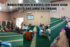 Mahasiswa KKN Rekognisi UIN Raden Fatah di Talang Jambe Palembang, Luncurkan Program BNI dan BNB