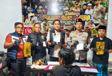 Tim Elang Musi Polres Musi Rawas Berhasil Amankan Kurir Sabu, Dengan Barang Bukti Berikut
