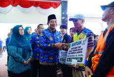 ALHAMDULILLAH Kaum Dhuafa di Muba Dapat THR Lebaran