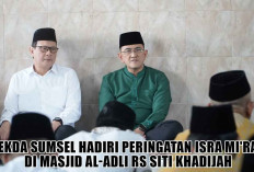 Peringatan Isra Mi’raj di Masjid Al-Adli RS Siti Khadijah, Sekda Sumsel Sampaikan Nasehat Menyejukkan