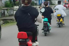 Boleh Pakai Sepeda Listrik di Jalan Kota Pagaralam Asal Pakai Helm