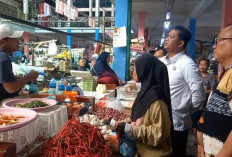 Sidak Ke Pasar Modern Plaju, Ini Hasil Didapatkan Satgas Pangan Unit Pidsus Polrestabes Palembang