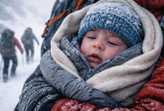 Video Viral! Bayi 1,5 Tahun Alami Hiportermia di Atas Gunung, Langsung Dievakuasi Tim SAR