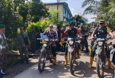 Pembangunan Akses Jalan Ini Ditinjau Langsung Wakil Bupati Lahat Bersama Tim Wasev Staf PJO TMMD