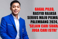 Gagal Pileg, Rasyid Rajasa Serius Maju Pilwako Palembang 2024, 'Selain Cari Suara Juga Cari Istri'  