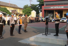 Pimpin Apel Operasi Patuh Musi 2026, Kapolres Lahat Tekankan Hal Ini Ke Personel