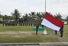 Kodim Palembang Gelar Upacara Bendera Mingguan, Siapa Yang Memimpinnya