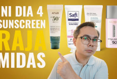 Pasti Glowing! Ini 4 Sunscreen Pilihan yang Bikin Wajah Adem dan Mencerahkan