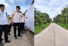 Impian Puluhan Tahun, Jalan Simpang Sari-Bandar Jaya Tuntas Diperbaiki