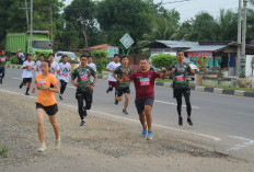 Meriahkan HUT Pasi Kabupaten Tebo Ke-23, Dandim Bute Ikuti Lomba Lari 10K